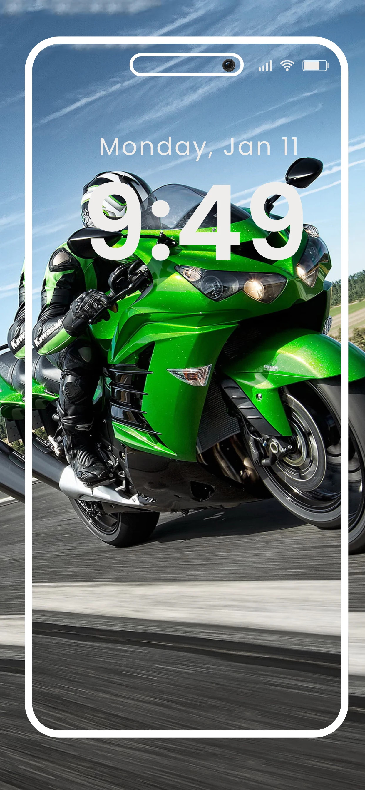 Bike Wallpaper For Kawasaki screenshot